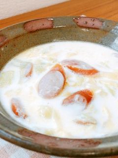 ベジ♪キャベツのミルクスープ-レシピのメイン写真
