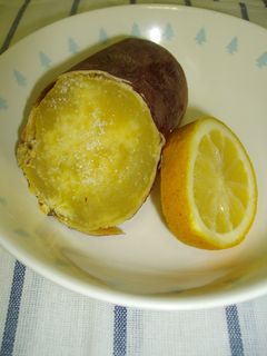 レモンでさっぱり甘い焼き芋☆-レシピのメイン写真
