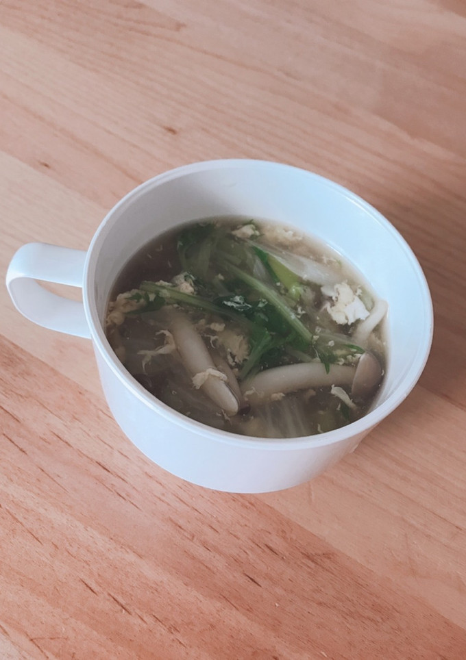 白菜ときのこのスープ-レシピのメイン写真