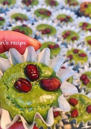 グルテンフリー米粉豆腐の抹茶カップケーキ-レシピのメイン写真
