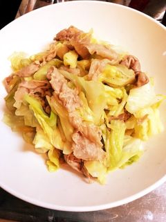 失敗しようがないキャベツと豚肉の中華炒め-レシピのメイン写真