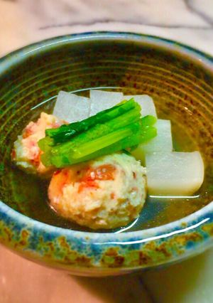 No2154桜エビ鶏団子と蕪-レシピのメイン写真