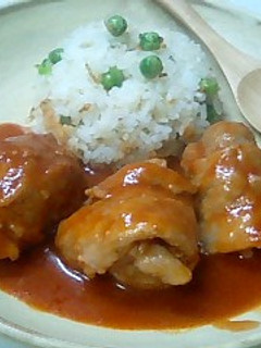 シャンピニオンソースでブタ煮おから-レシピのメイン写真