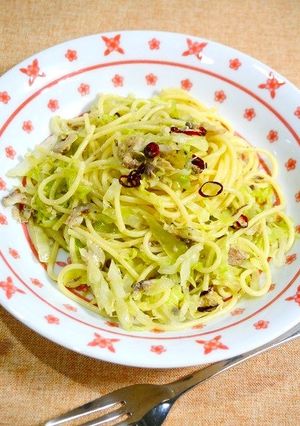 簡単！サバ缶パスタ☆ペペロンチーノ-レシピのメイン写真