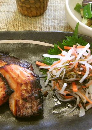 鮭の塩こうじ焼き（健康食）-レシピのメイン写真