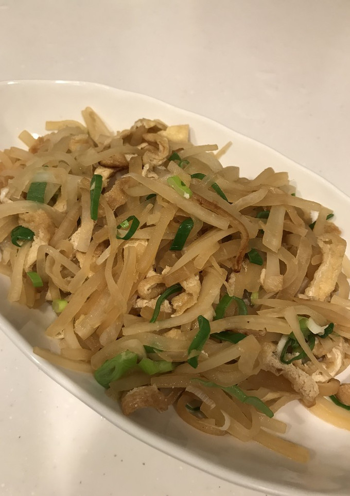 大根と油揚げの炒め煮-レシピのメイン写真