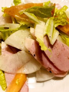 柿のさっぱりサラダ-レシピのメイン写真