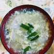 ニラ卵スープ(*'ω'*)
