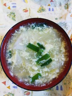 ニラ卵スープ(*'ω'*)-レシピのメイン写真