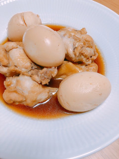 手羽元とたまごのさっぱり煮-レシピのメイン写真