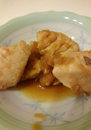 鶏のおろし煮-レシピのメイン写真