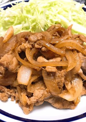 10分以内で完成!豚こま生姜焼き-レシピのメイン写真