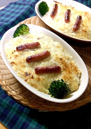 中華の素で作る、ツナとポテトのグラタン-レシピのメイン写真