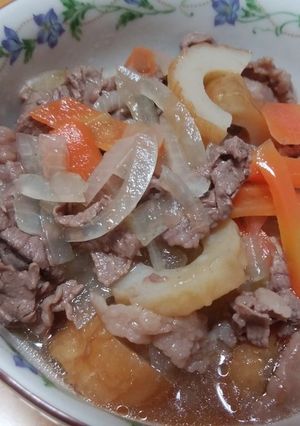 牛肉と野菜の和風雑炊風-レシピのメイン写真