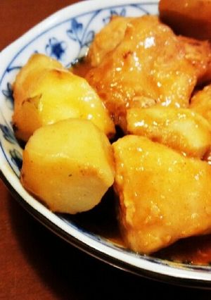 里芋と鶏肉の韓国風煮物-レシピのメイン写真