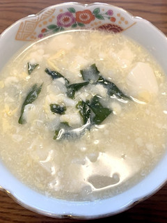 ぶっちゃん卵雑炊【豆腐×卵雑炊】-レシピのメイン写真