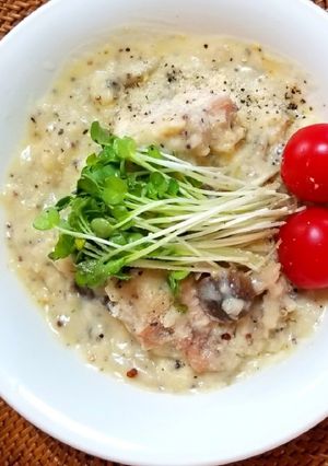 手羽元のペッパークリームソース煮込み-レシピのメイン写真