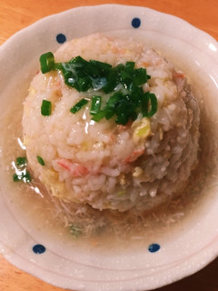 居酒屋の味♡蟹のあんかけチャーハン-レシピのメイン写真