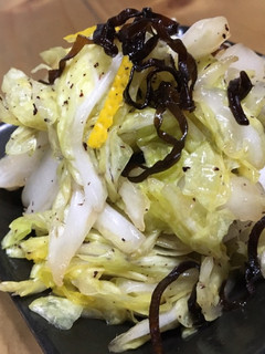 白菜と塩昆布-レシピのメイン写真