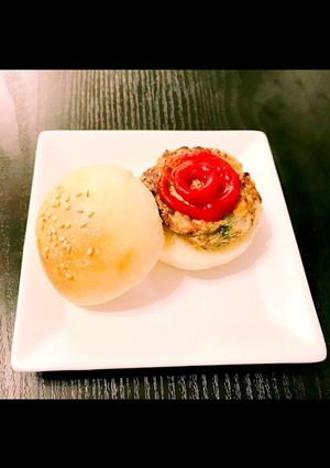 ハンバーガー-レシピのメイン写真