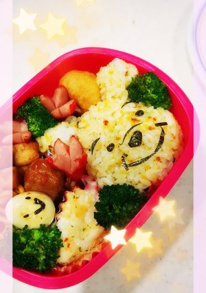 キャラ弁 簡単 プーさん-レシピのメイン写真
