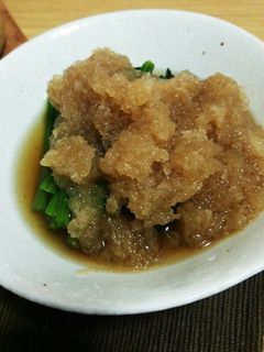 ほうれん草のみぞれがけ-レシピのメイン写真