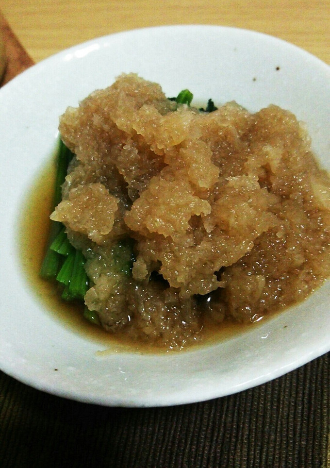 ほうれん草のみぞれがけ-レシピのメイン写真
