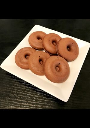 米粉チョコ焼きドーナツ-レシピのメイン写真