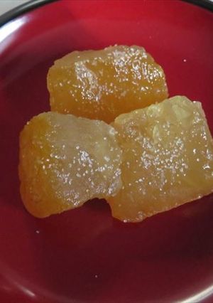獅子柚子のピールは和菓子のようです-レシピのメイン写真