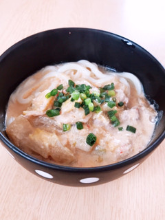 ゴマ豆乳うどん-レシピのメイン写真