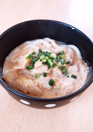 ゴマ豆乳うどん-レシピのメイン写真