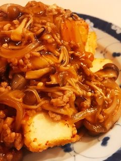 とろとろ♡厚揚げのきのこあんかけ-レシピのメイン写真