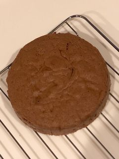 ココアのジェノワーズ-レシピのメイン写真