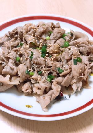 豚肉の香味だれ-レシピのメイン写真