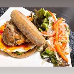 低糖質チキンチーズバーガー-レシピのメイン写真