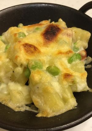 ポテトとウインナーのチーズ焼き♪-レシピのメイン写真