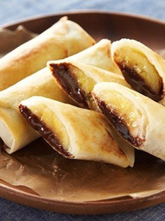 チョコバナナ春巻き-レシピのメイン写真
