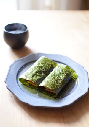 バカうま！砂糖醤油のチーズイン磯辺巻き♪-レシピのメイン写真