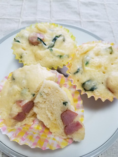 ☆レンジで♪HM惣菜蒸しパン☆-レシピのメイン写真