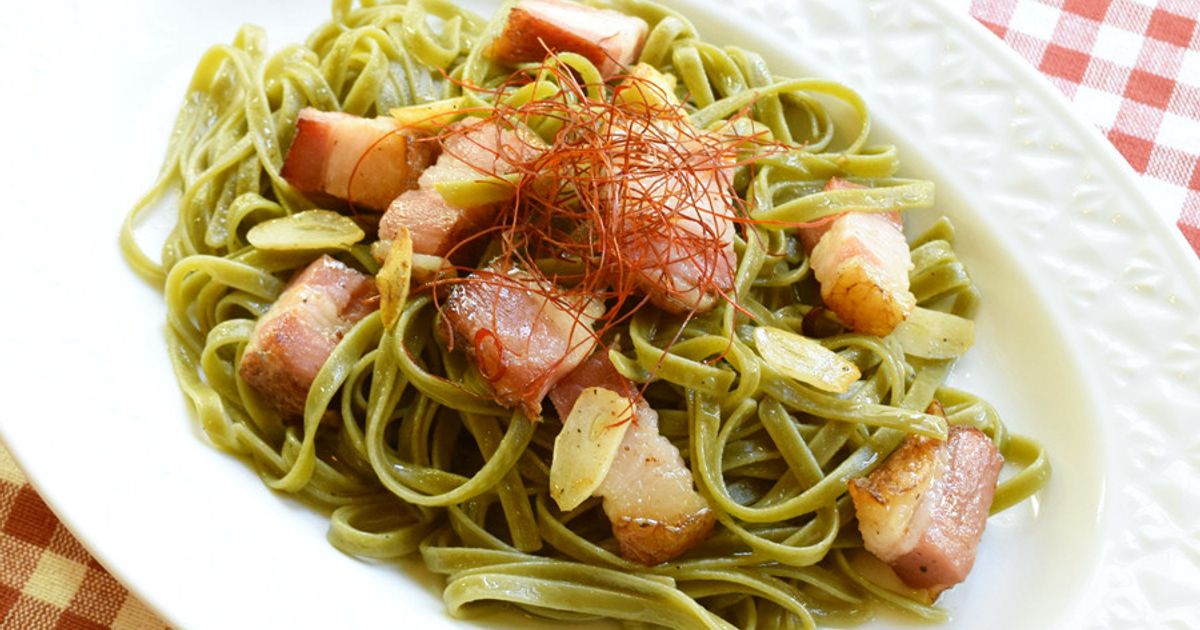 グリーンペペロンチーノ by ボルカノ 【クックパッド】 簡単おいしい