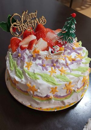 アヲハタいちごジャムで記念日cake-レシピのメイン写真