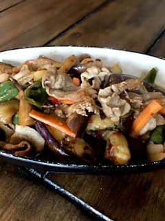 茄子と豚肉の旨酢炒め-レシピのメイン写真