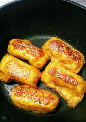 こんがり温め*焼きいなり-レシピのメイン写真
