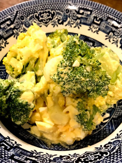 ブロッコリーとゆで卵のサラダ-レシピのメイン写真