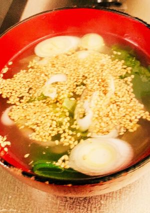 レタスと長ネギのスープ-レシピのメイン写真