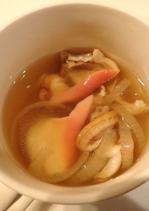 ホッキガイのコンソメスープ-レシピのメイン写真