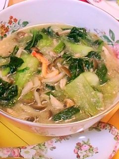 青梗菜のカニあんかけ-レシピのメイン写真