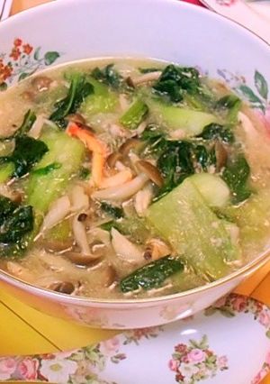 青梗菜のカニあんかけ-レシピのメイン写真