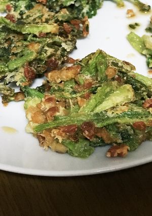 セリと納豆の天ぷら-レシピのメイン写真
