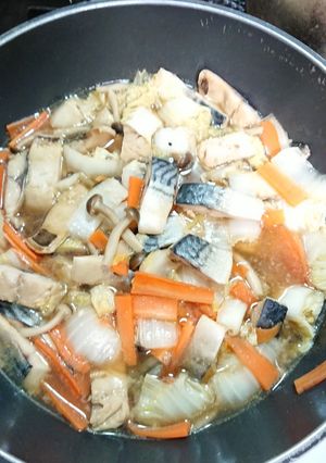 白菜と塩さばの炊いたん-レシピのメイン写真
